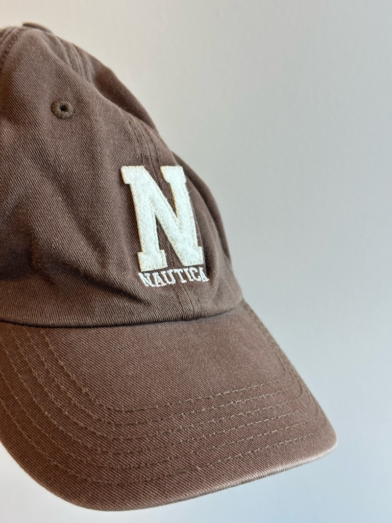 Nautica Brown Baseball Cap